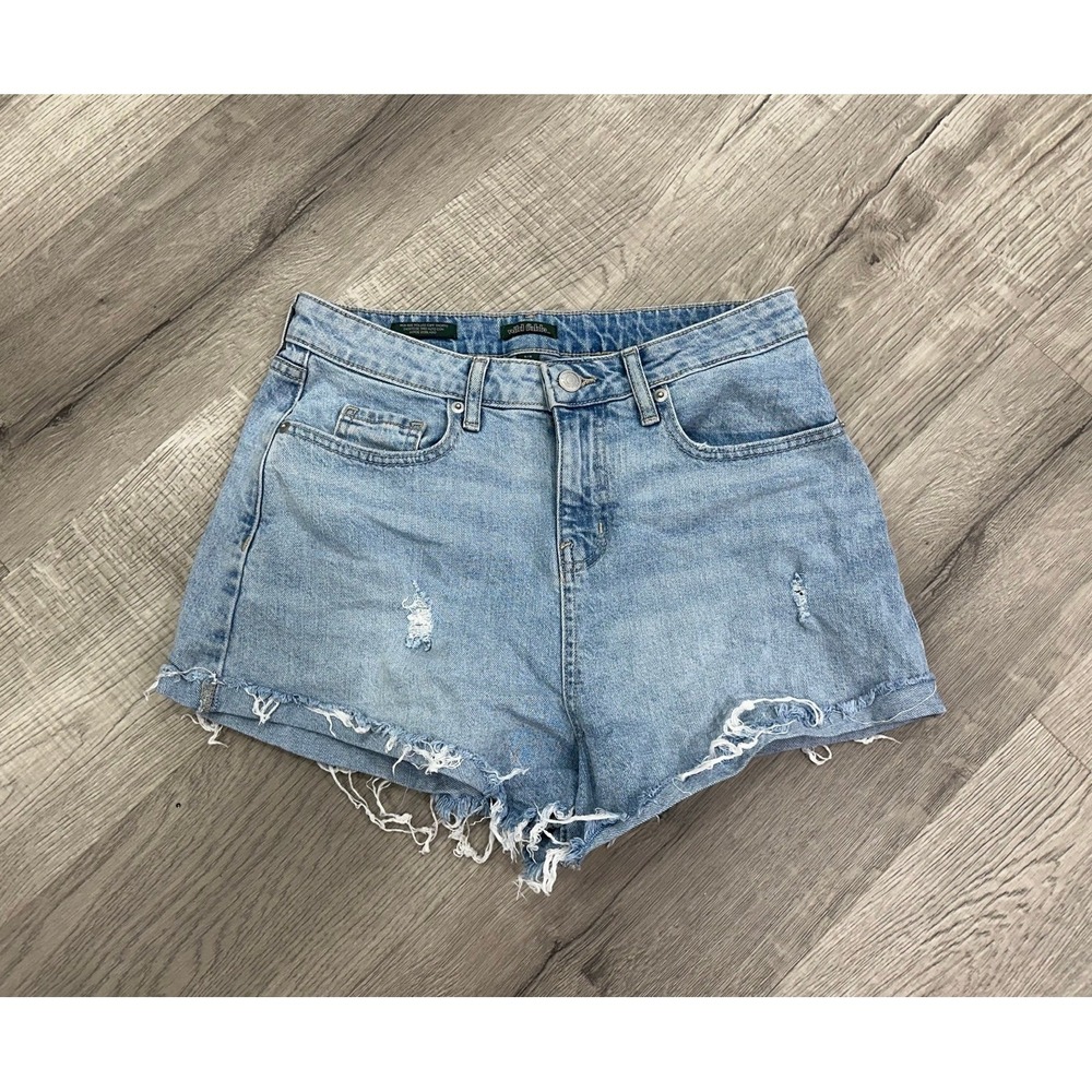 Wild‎ Fable Woman's High Rise Rolled cut shorts, size 6